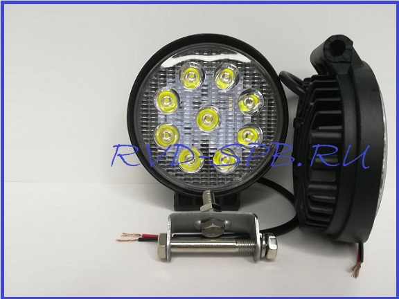 Фара светодиодная LED LIGHT BAR CH 007-27W 60° рассеянный свет