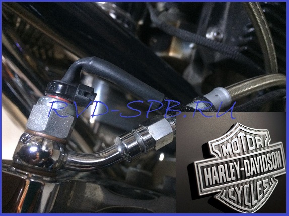 Изготовление гидравлических тормозных армированных шлангов на мотоциклы Harley-Davidson (Харлей дэвидсон)